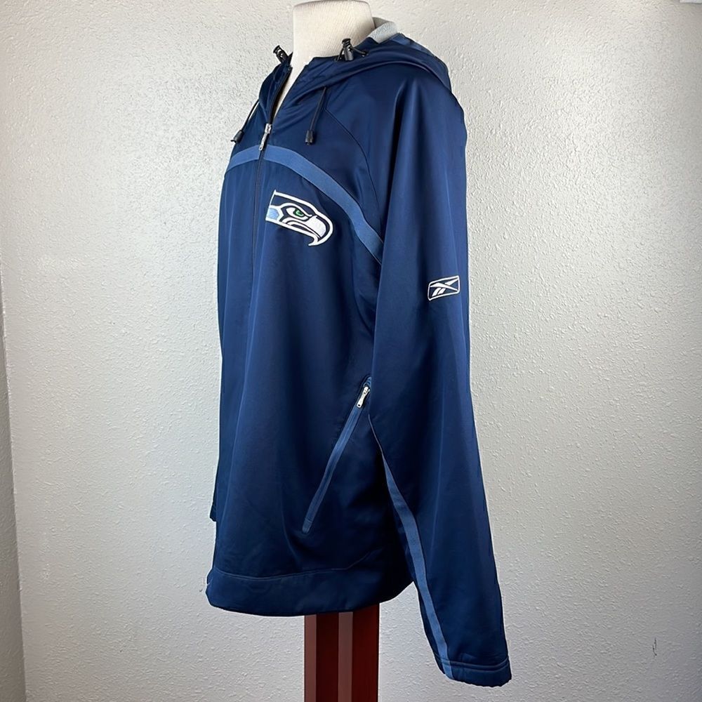 NFL Seattle Seahawks Full Zip Jacket Size L EUC - Picture 3 of 9